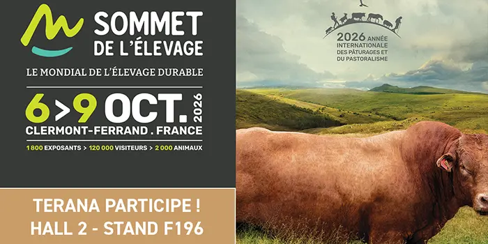 TERANA de retour au Sommet de l'élevage 2026