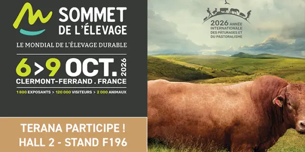 TERANA de retour au Sommet de l'élevage 2026
